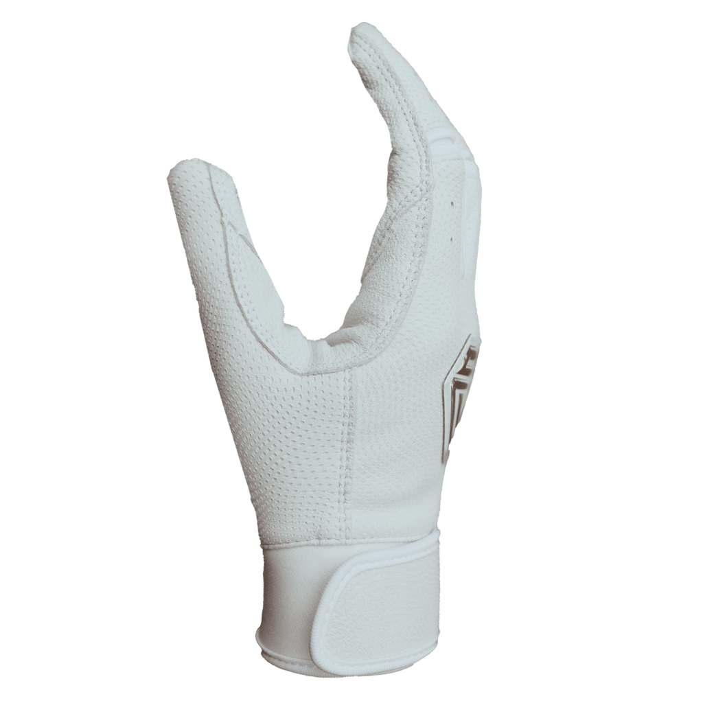 Resilient Championship Fastpitch Batting gloves - All White