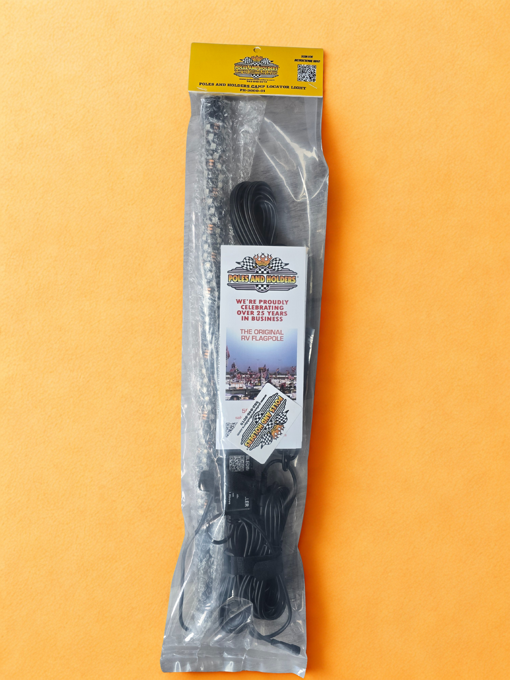 Poles and Holders 2' Camp Locator Light - 12 volt