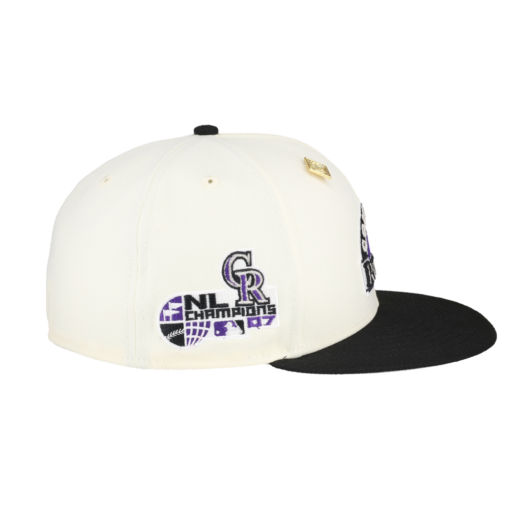 Colorado Rockies Chrome Crown Collection 2007 Champions Fitted Hat