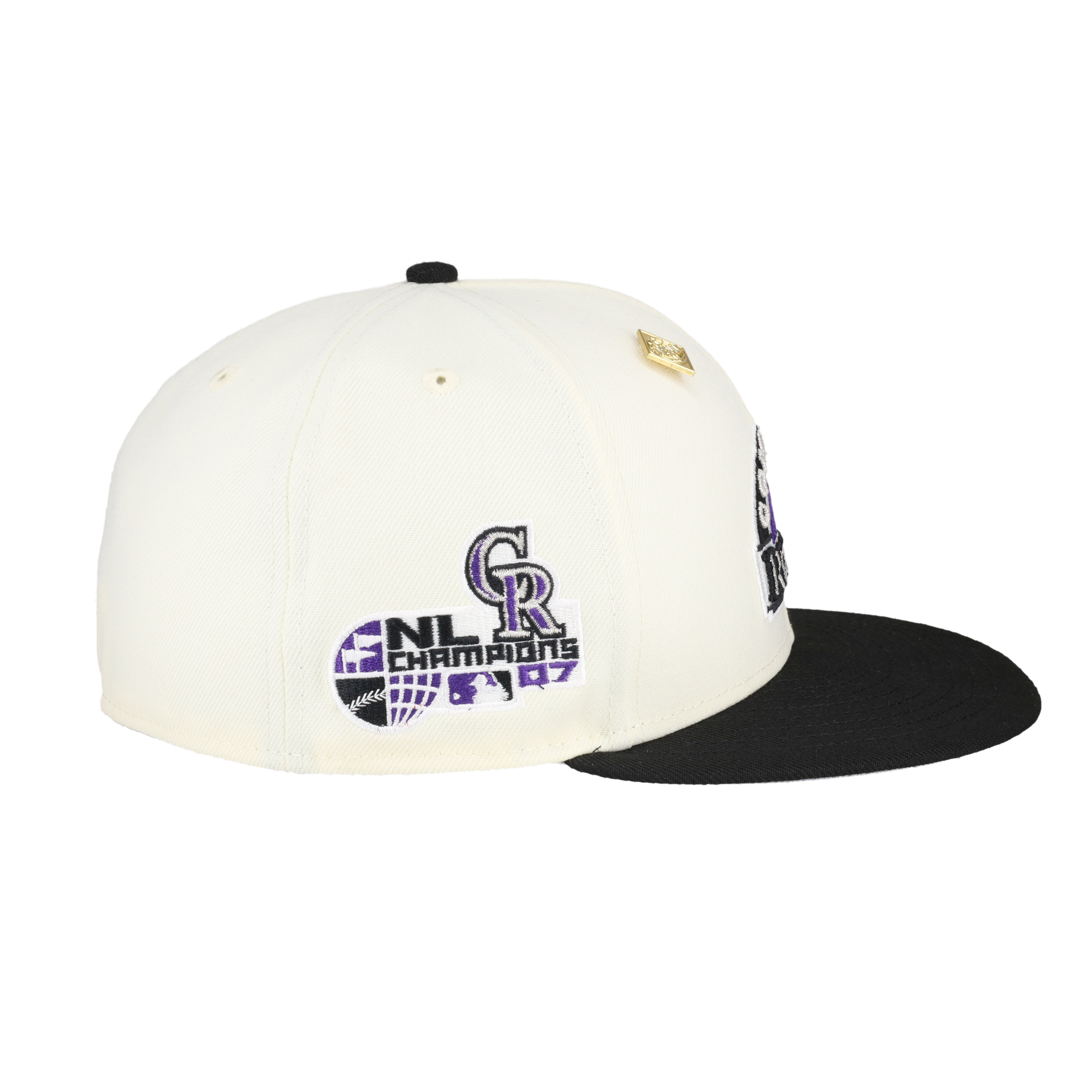 Colorado Rockies Chrome Crown Collection 2007 Champions Fitted Hat
