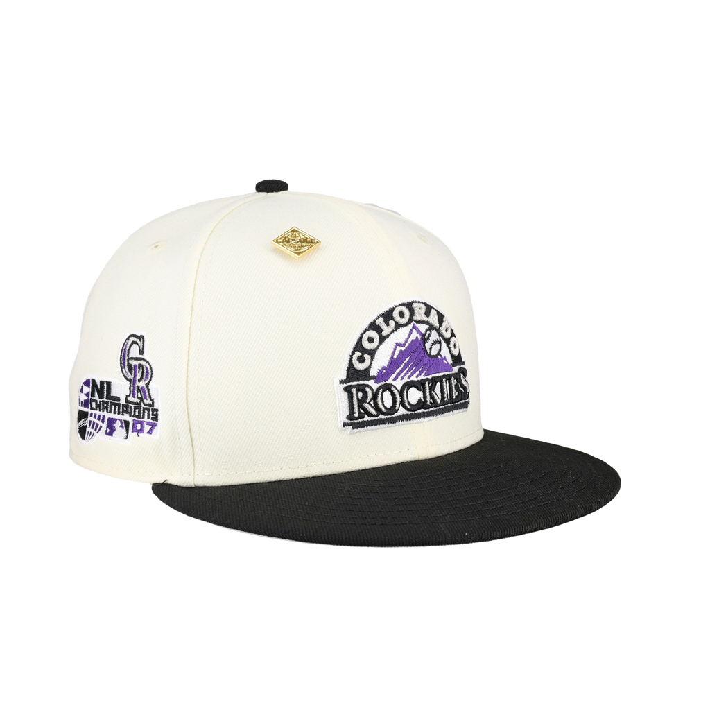 Colorado Rockies Chrome Crown Collection 2007 Champions Fitted Hat