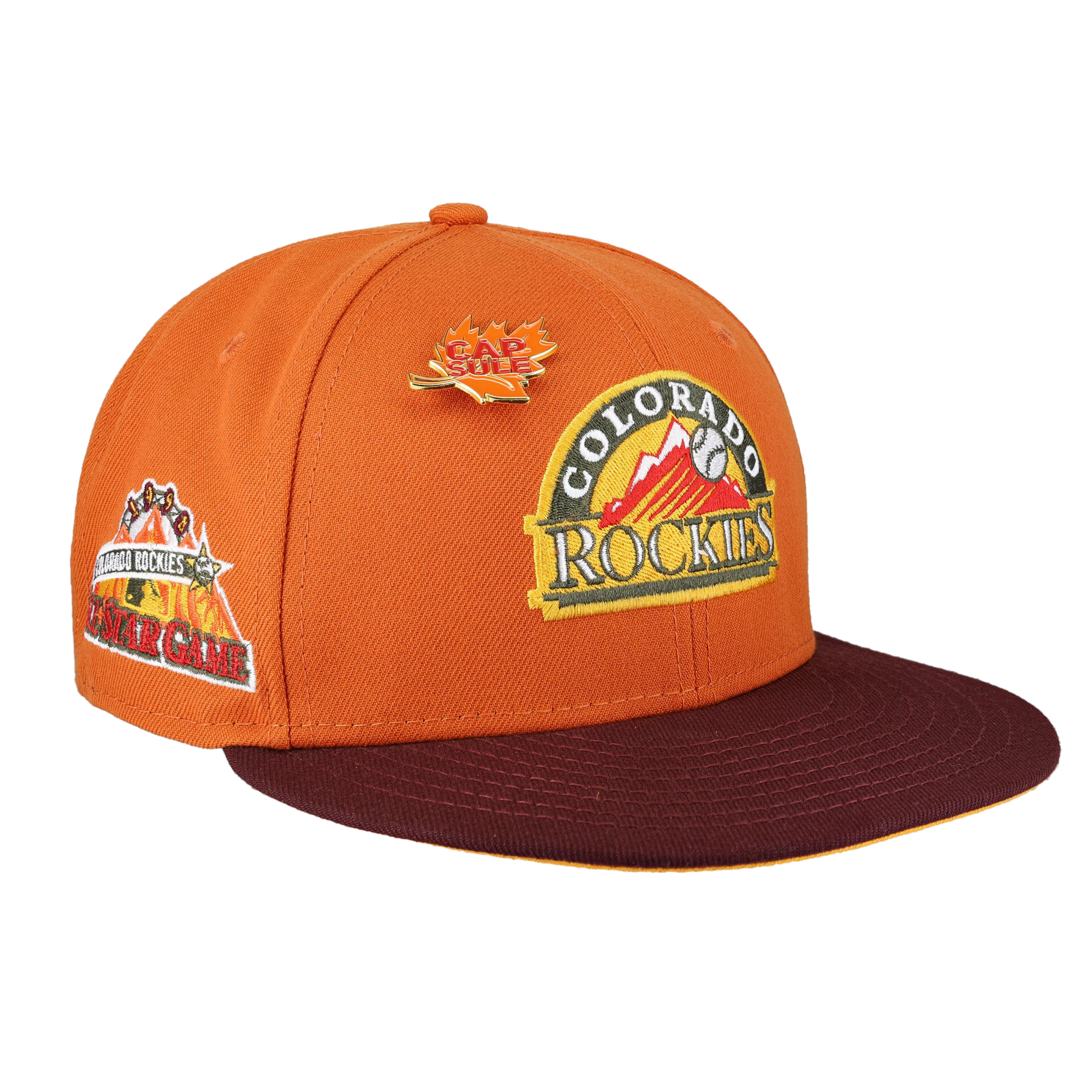 Colorado Rockies Fall Collection 1998 All Star Game Fitted Hat
