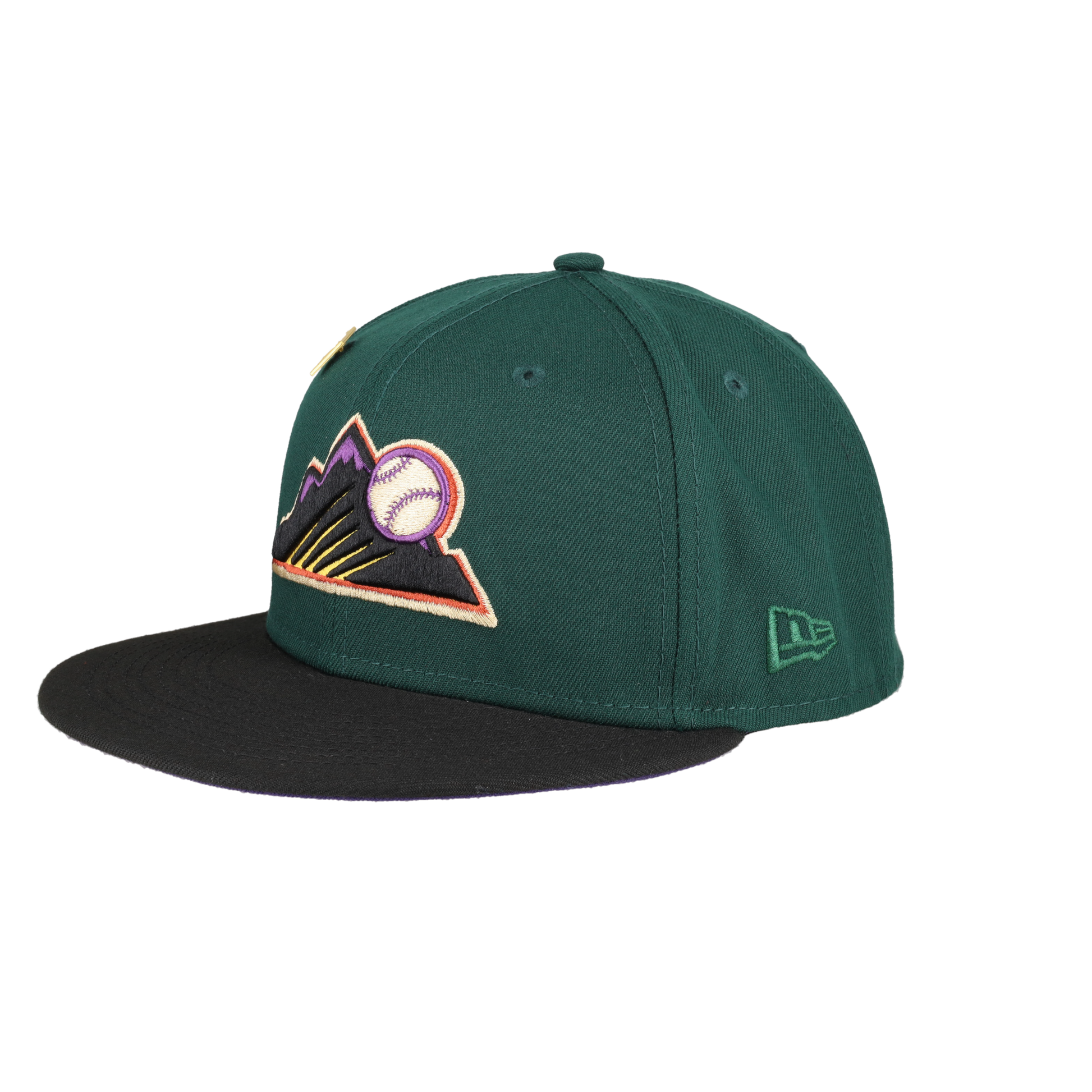 Colorado Rockies Green Bark Collection 2021 All Star Game Fitted Hat