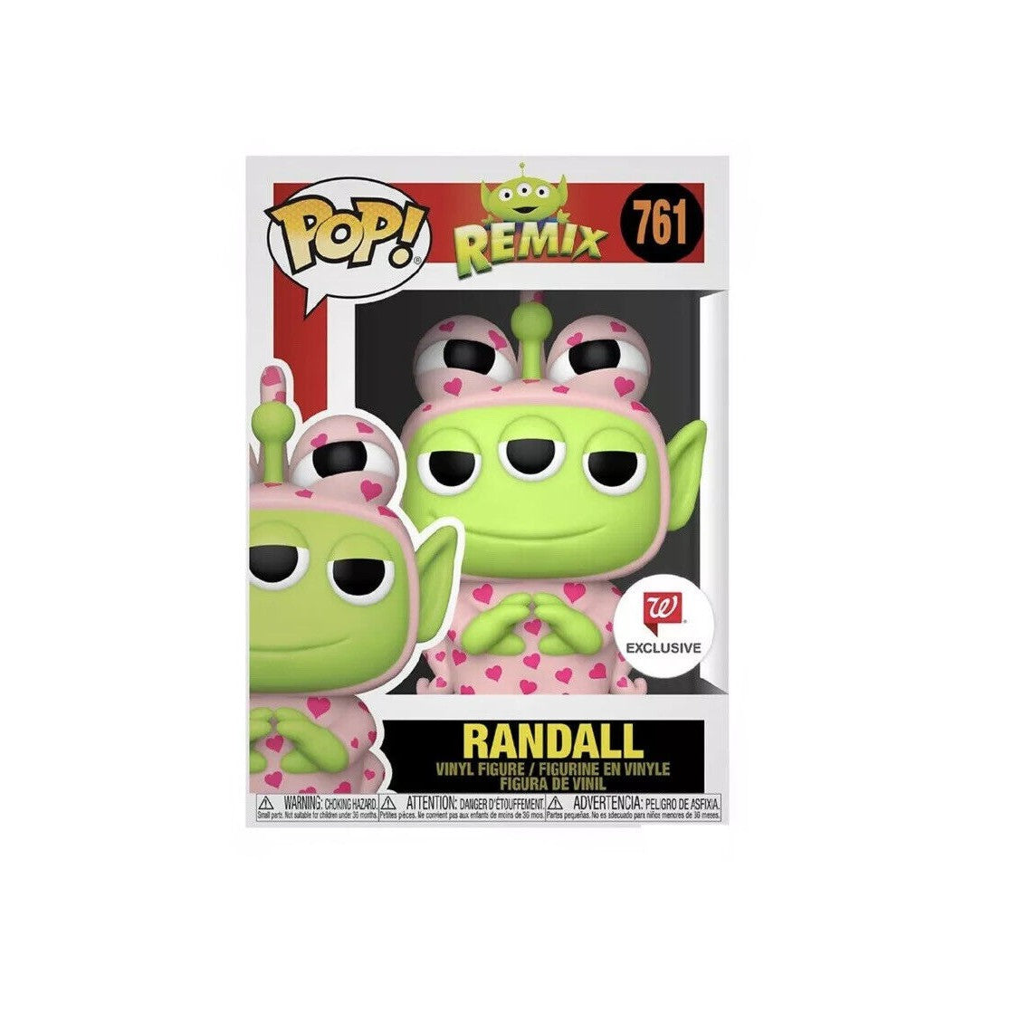 Funko Pop Pixar Randall Alien Remix Pink Pop #761