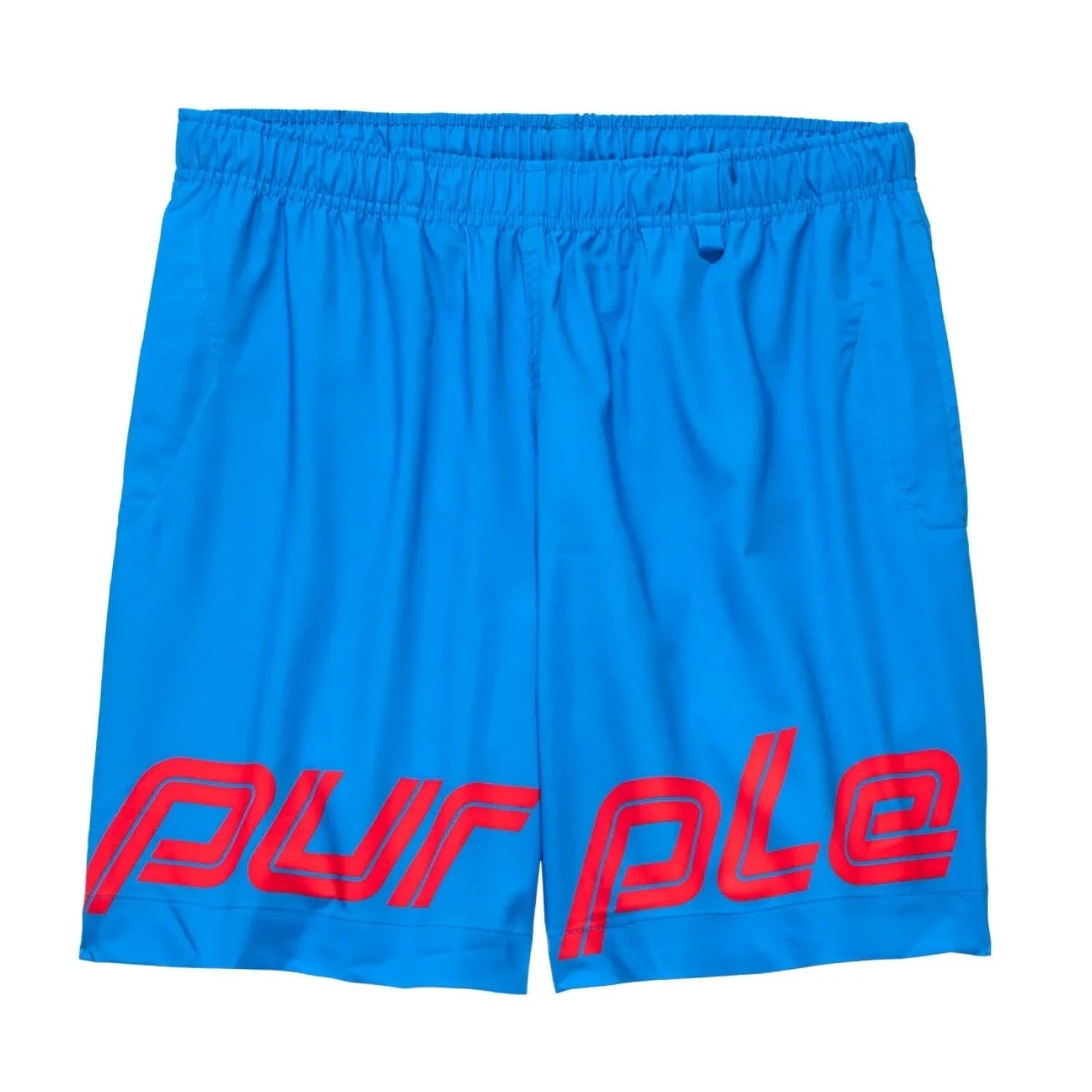 Purple-brand Polyester All Round Short Mens Blue