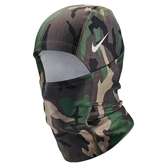 Nike Pro THERMA-FIT Hyperwarm Hood Camo Green