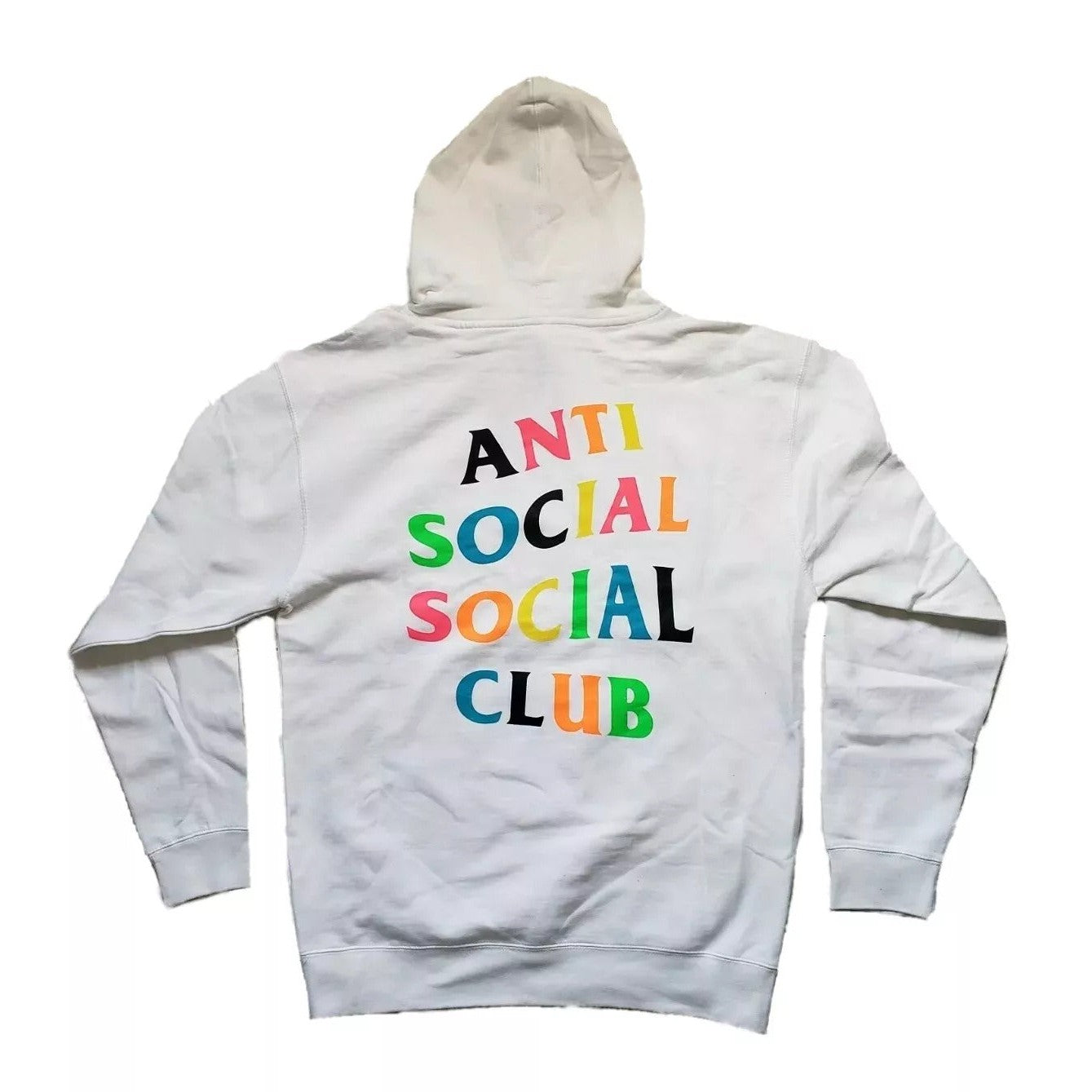Anti Social Social Club Men's White Pullover Hoodi