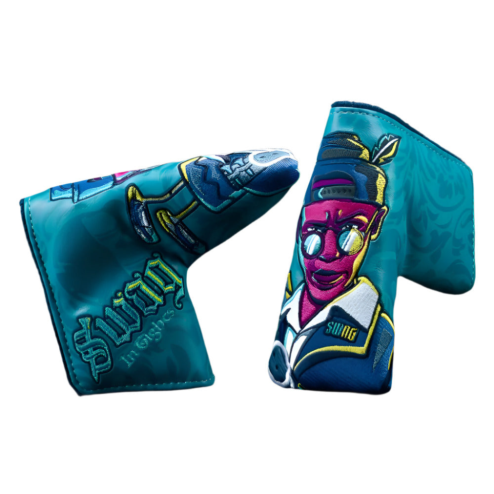 Swag Golf - In Tights Dave Chappelle British Open 2024 Blade Putter Headcover *opened, no bag*