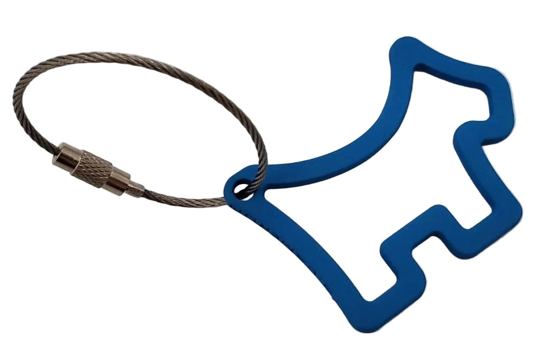 Scotty Cameron Blue Scotty Dog Key Fob