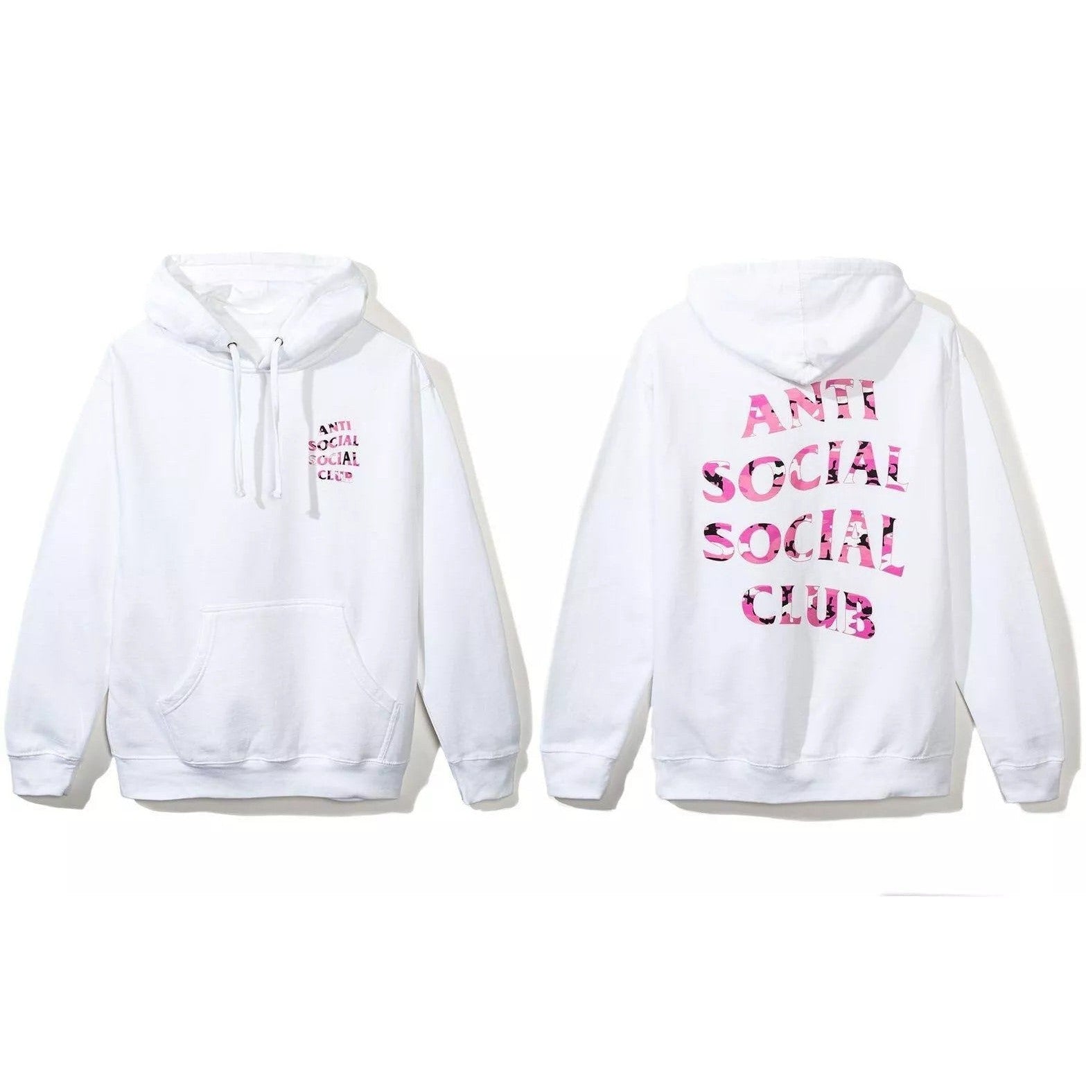 Anti Social Social Club Beverly Pink Camo Hoodie