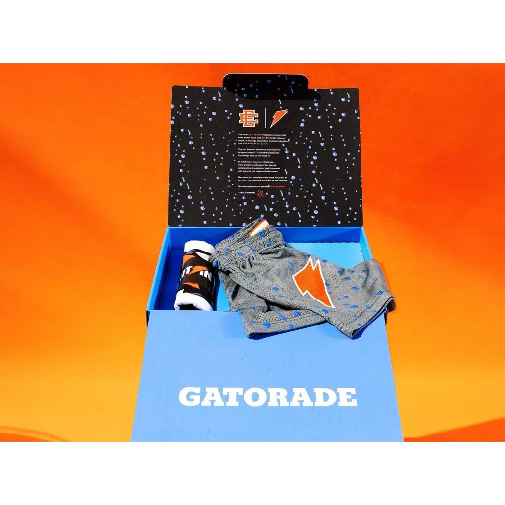Eric Emanuel Gatorade box (includes towel and shorts)