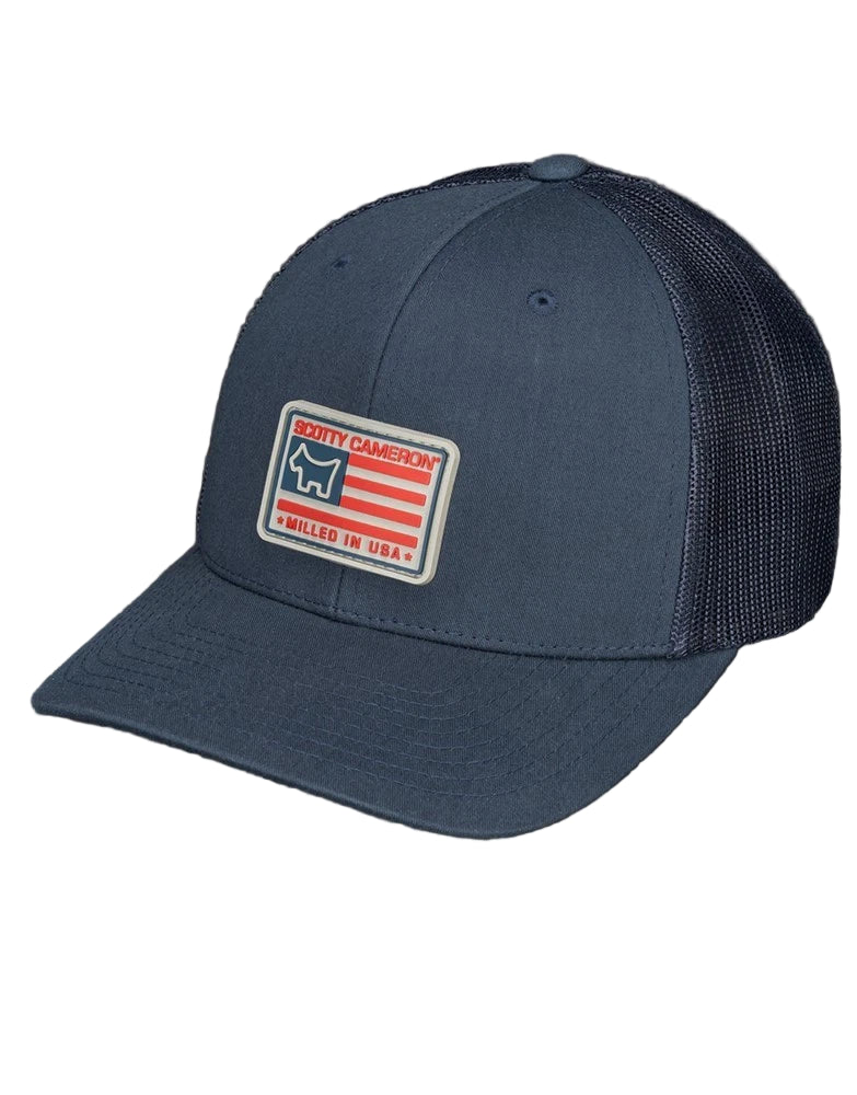 Scotty Cameron 2025 US Flag Scotty Dog Classics Retro Trucker Hat (Ryder Cup)
