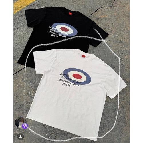 Corteiz X 74IsWar USA Exclusive Tee White