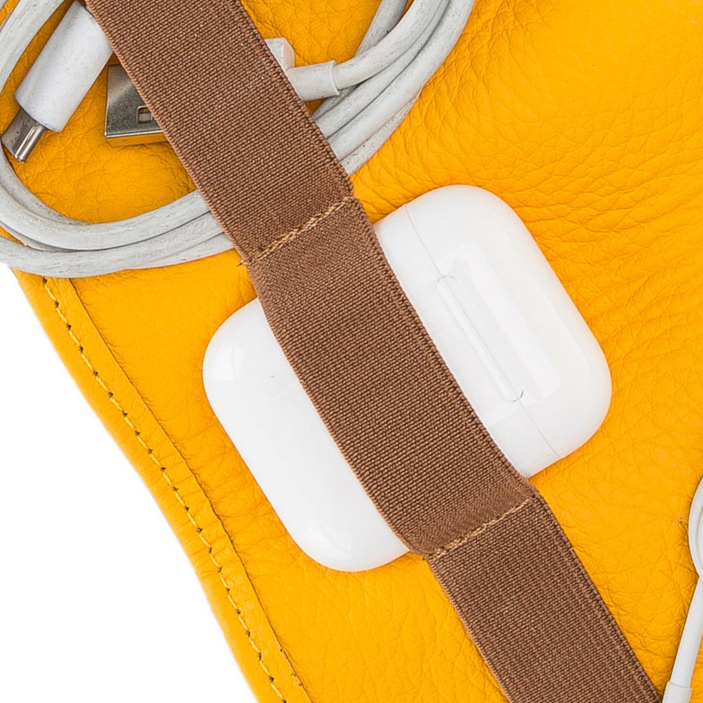 Salida Travel Pouch and Premium Leather Cable Organizer