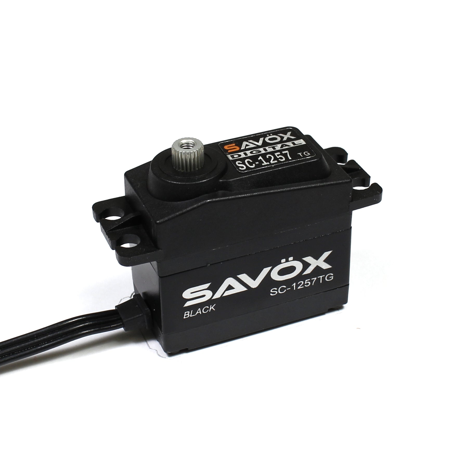 Savox SC-1257TG-BE Black Edition 1/10 Coreless Digital High-Speed Servo (0.07 sec / 139 oz @ 6.0V)