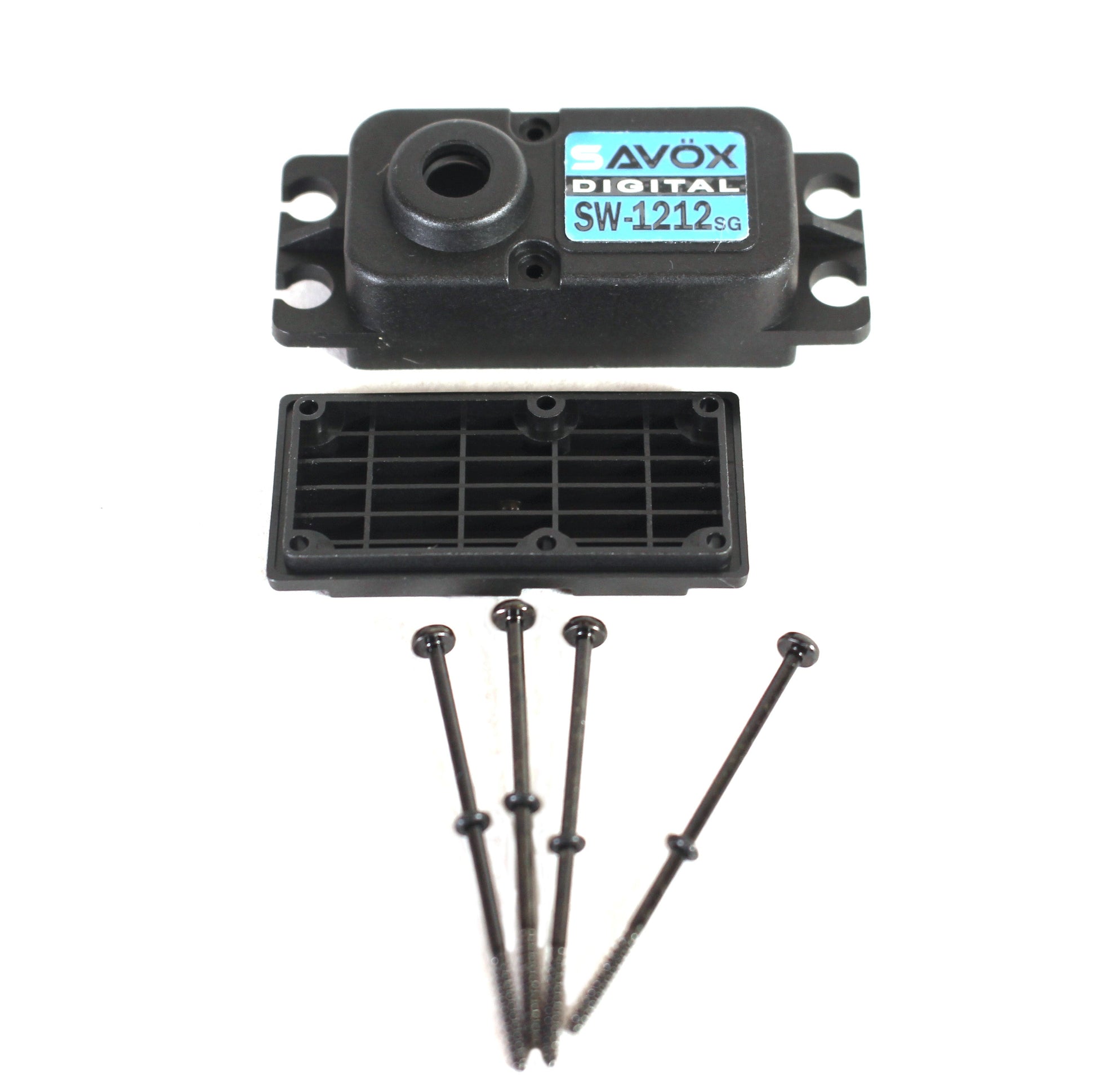 Savox Top & Bottom Servo Case with 8 Screws for SW1212SG & SW1212SG-BE