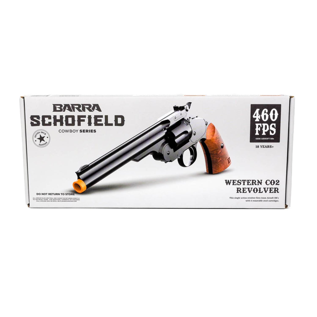 Schofield 7 Inch Airsoft - Gunmetal