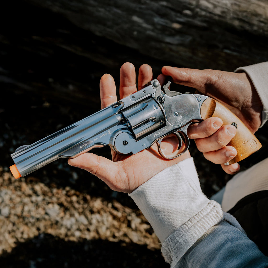 Schofield 5 Inch Airsoft - Chrome