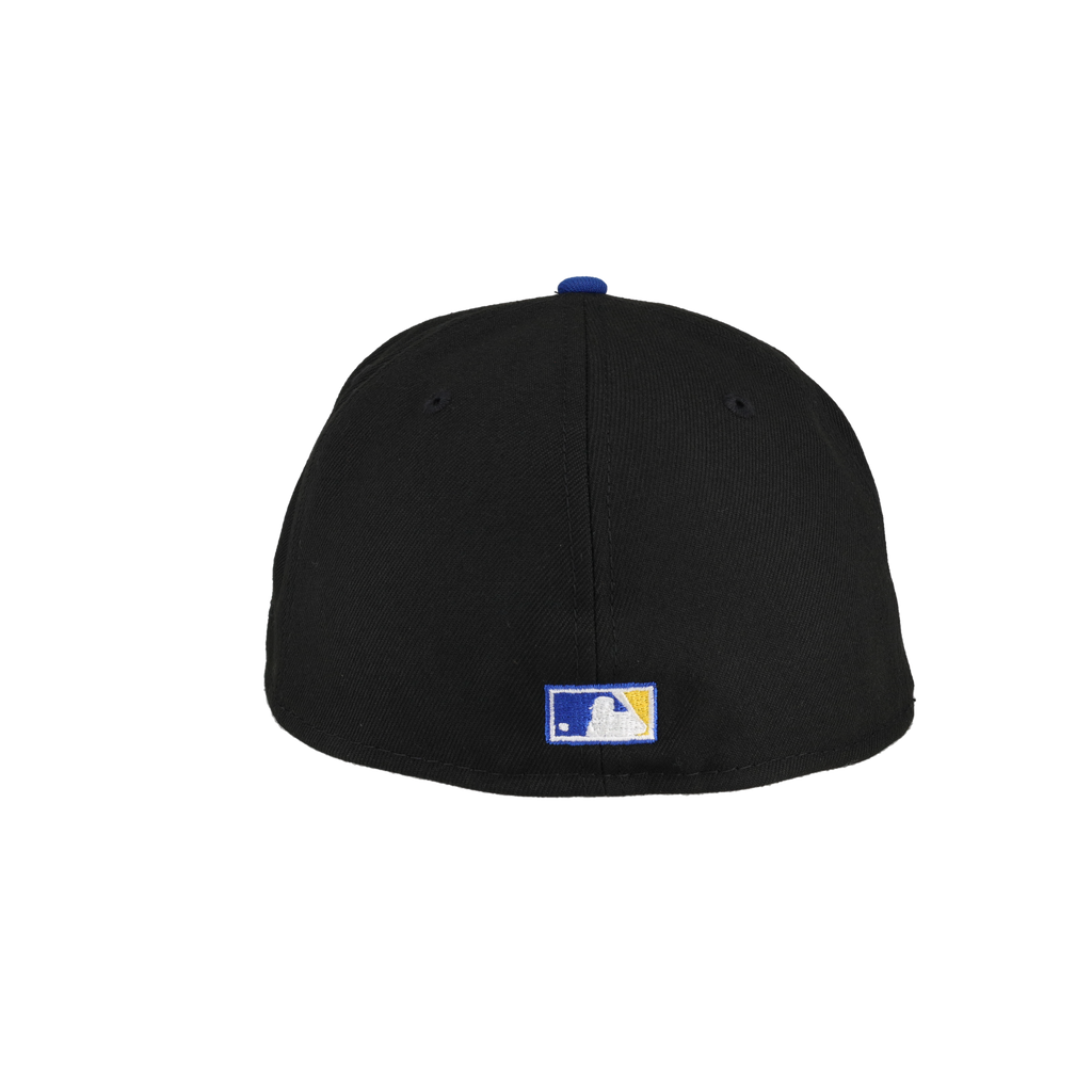 Seattle Mariners Script compass Logo Black New Era 59Fifty Fitted Hat