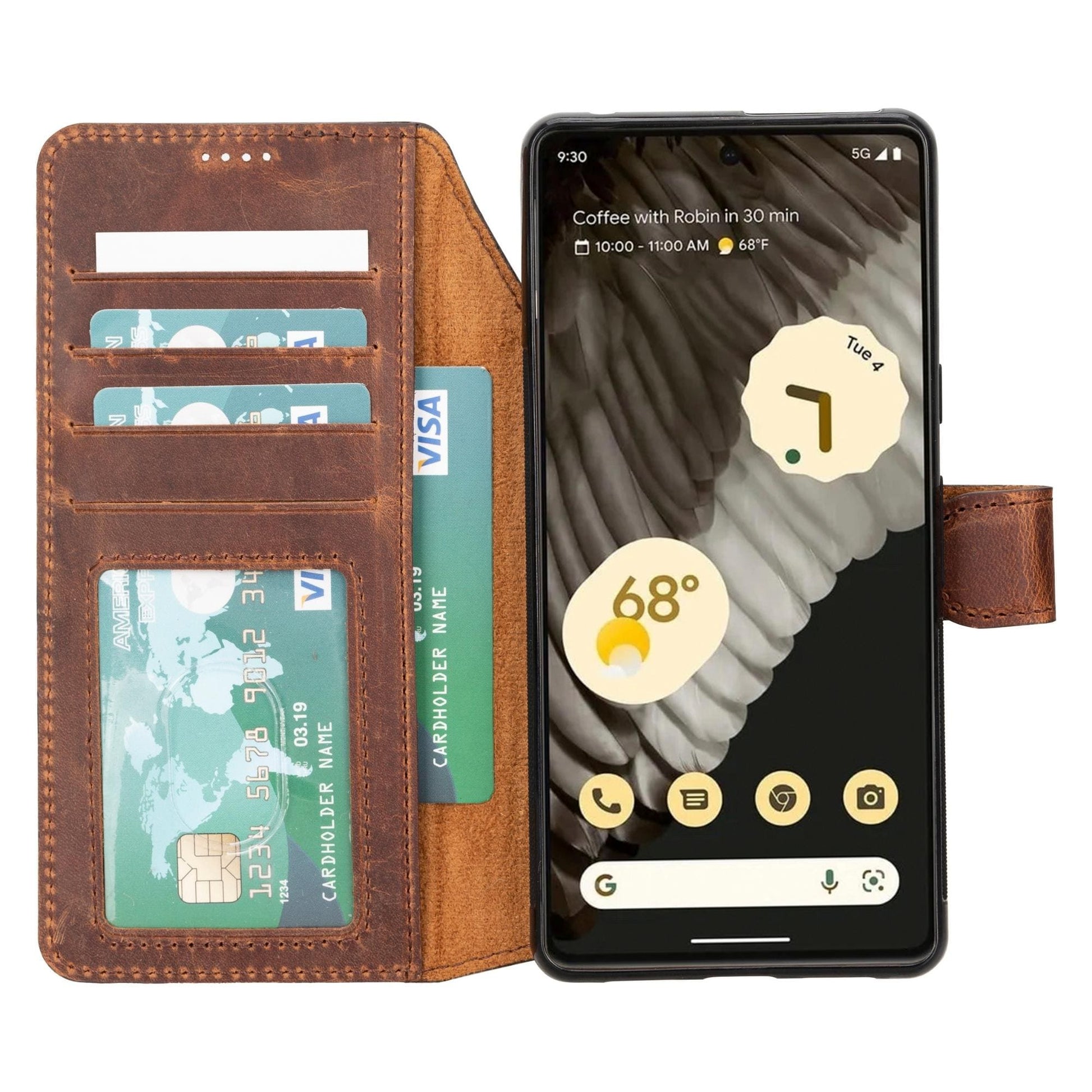 Sheridan Leather Detachable Wallet for Google Pixel 6 & 6 Pro