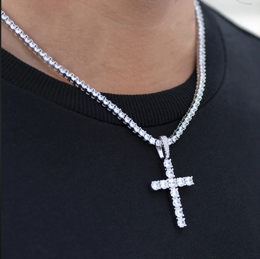 4mm 925 Sterling Silver Tennis Choker Necklace Classic