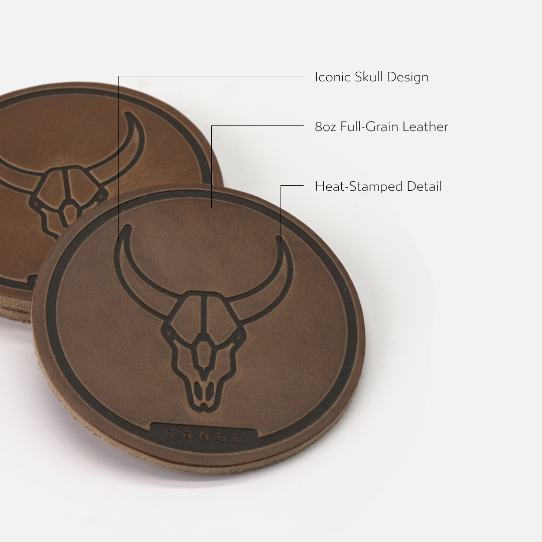Skull Badge Coasters
