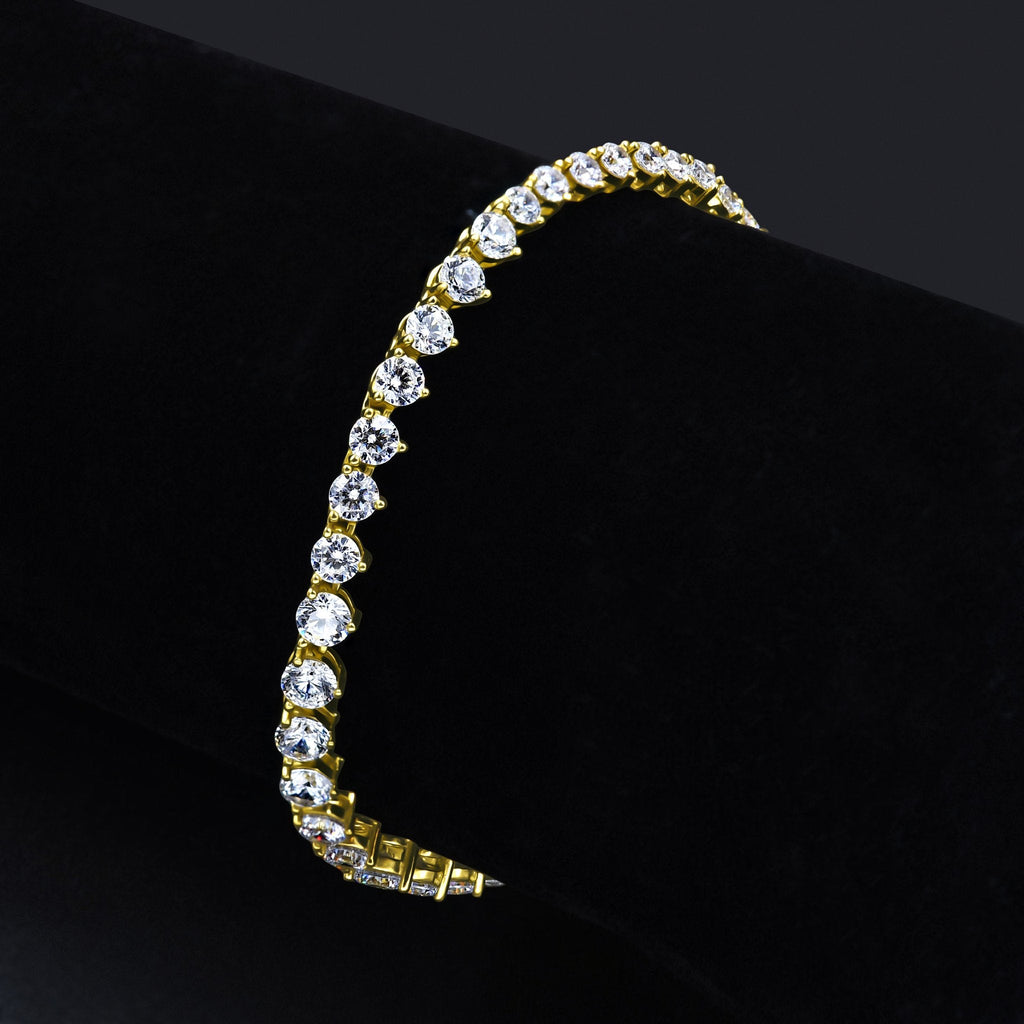 Sterling 925 Silver CZ Tennis Necklace Chain Lightweight