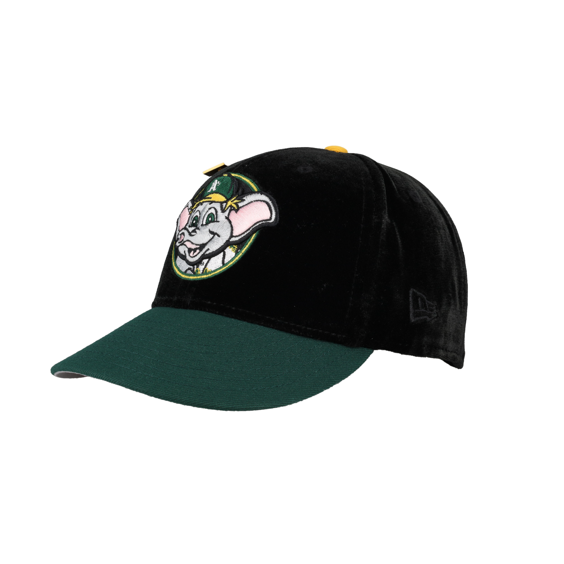 Oakland Athletics Velvet Stomper Mascot 50th Anniversary 59Fifty Fitted Hat