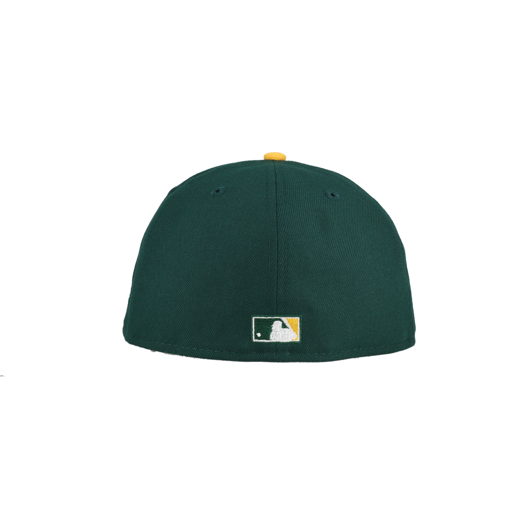 Oakland Athletics Stomper Mascot 50th Anniversary Patch 59Fifty Fitted Hat