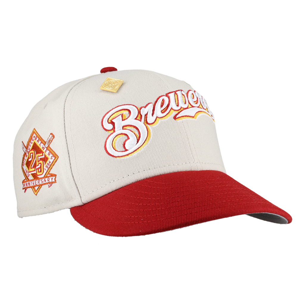 Milwaukee Brewers April 4th Collection 25th Anniversary Fitted Hat