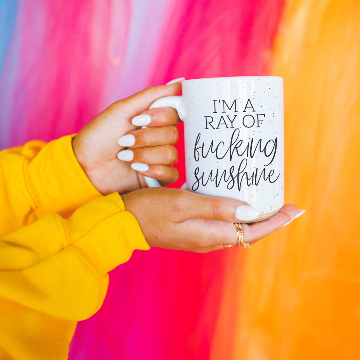16oz Inspirational Ceramic Coffee Mug Motivational Morning Prayer Mug Sunrise Determination