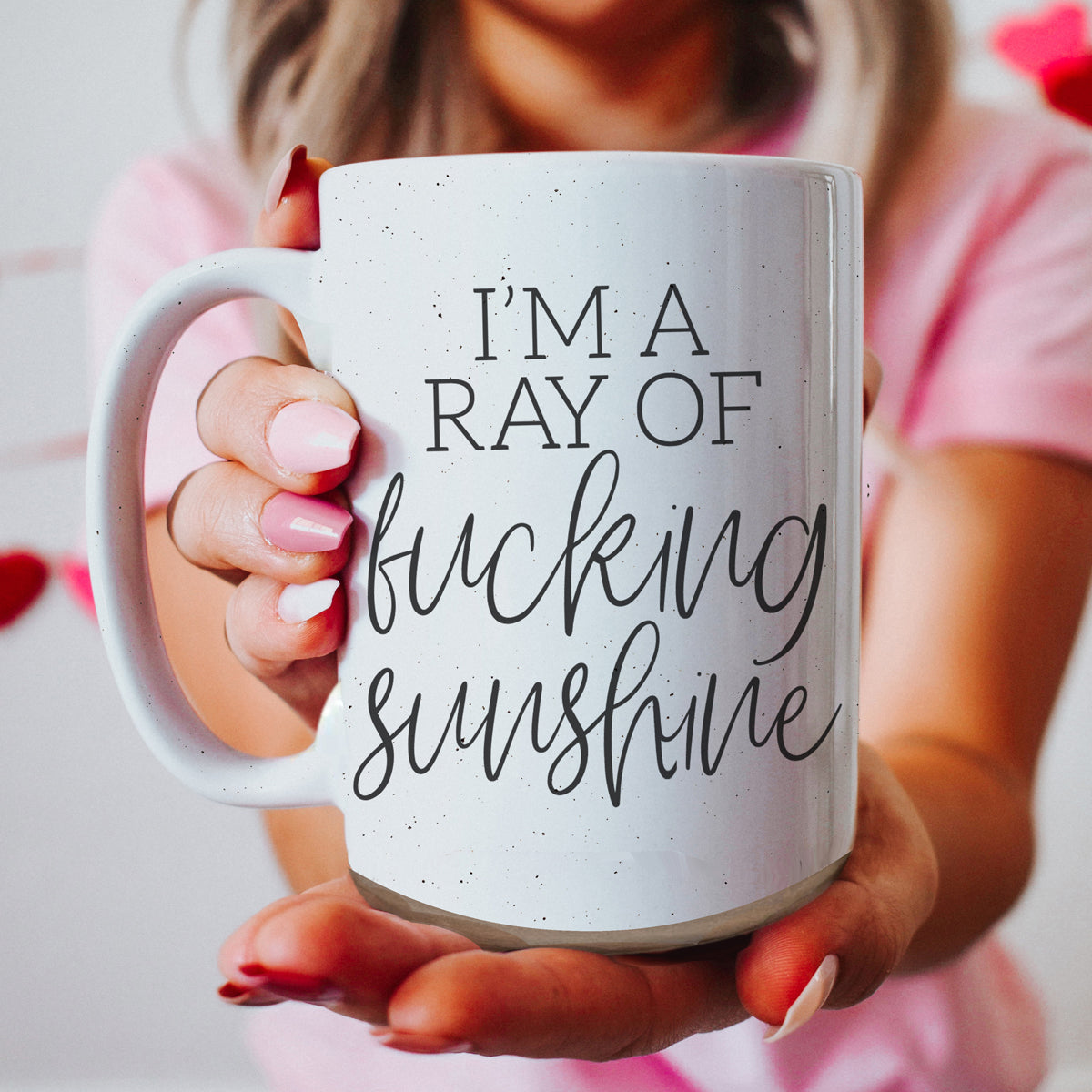 16oz Inspirational Ceramic Coffee Mug Motivational Morning Prayer Mug Sunrise Determination