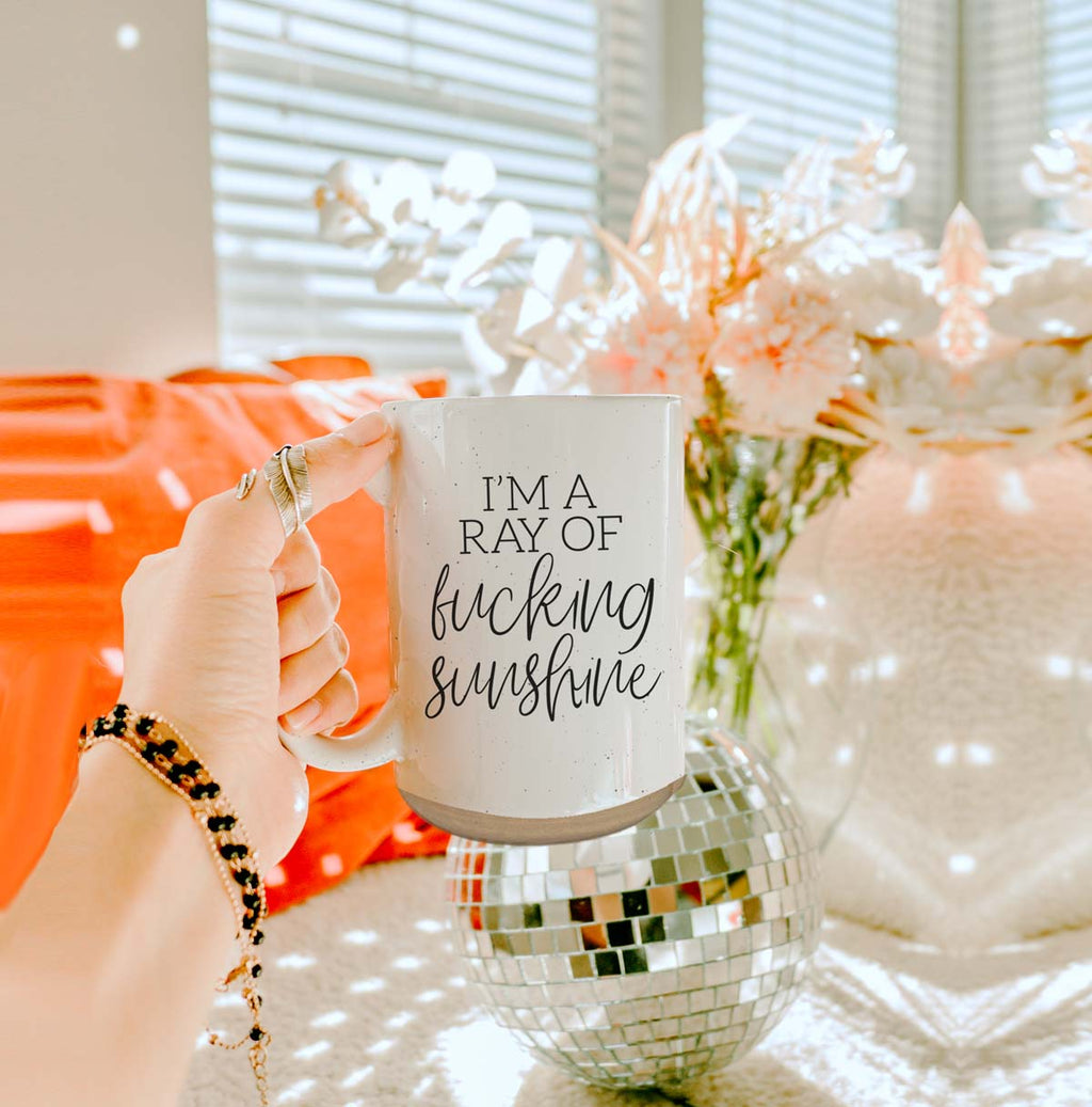16oz Inspirational Ceramic Coffee Mug Motivational Morning Prayer Mug Sunrise Determination