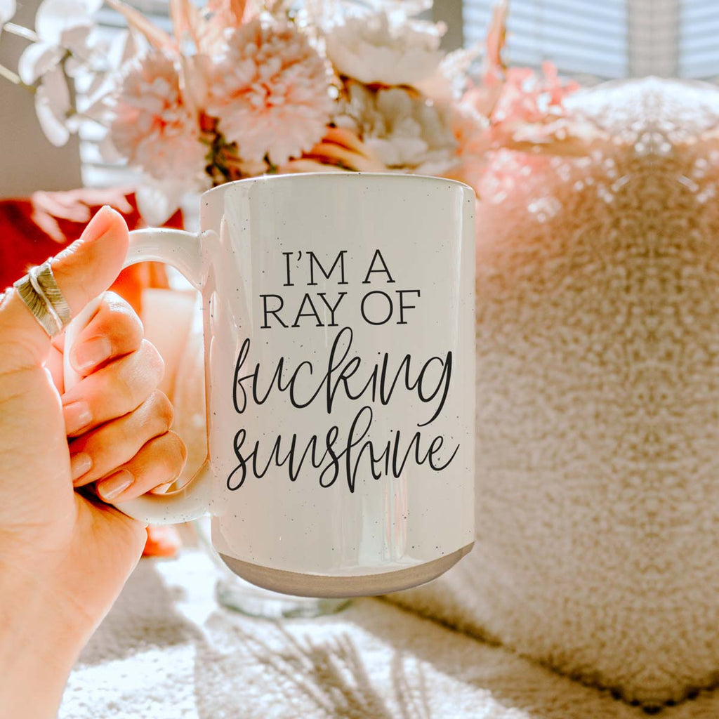 16oz Inspirational Ceramic Coffee Mug Motivational Morning Prayer Mug Sunrise Determination