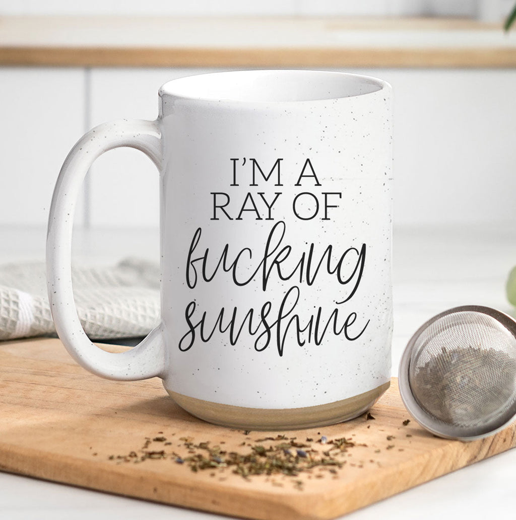 16oz Inspirational Ceramic Coffee Mug Motivational Morning Prayer Mug Sunrise Determination