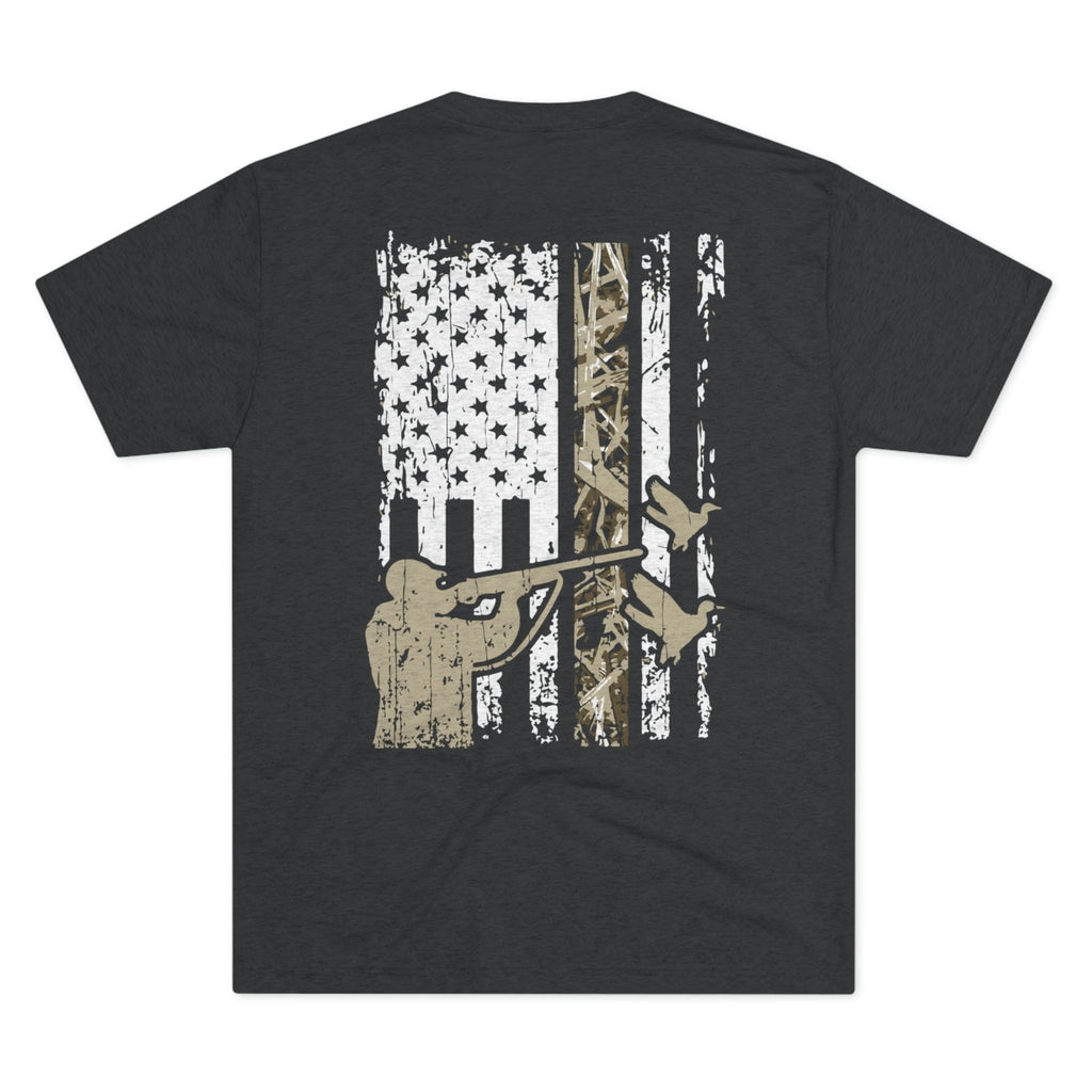 American Waterfowl -  Tri-Blend Crew Tee