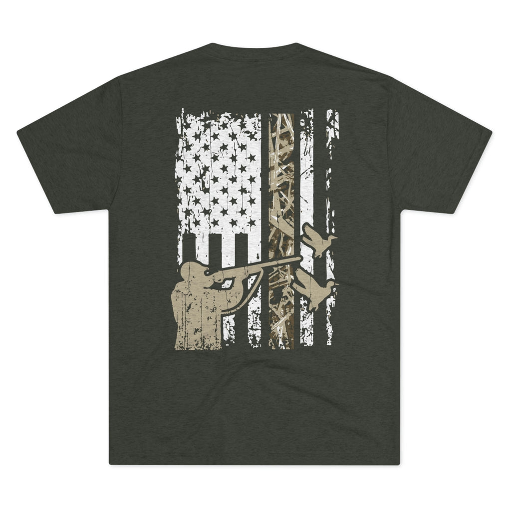 American Waterfowl -  Tri-Blend Crew Tee