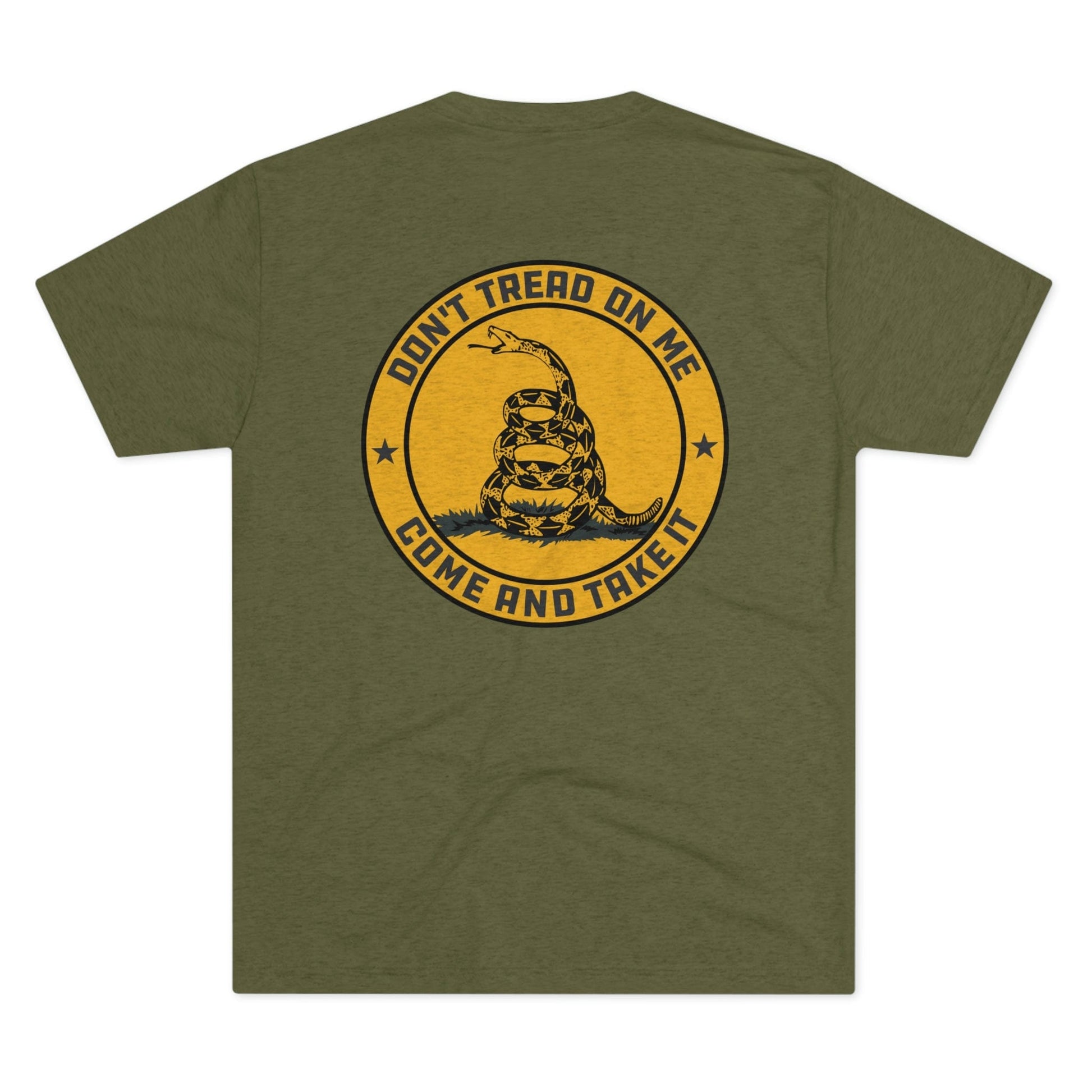 Don't Tread On Me Tri-Blend Crew Tee