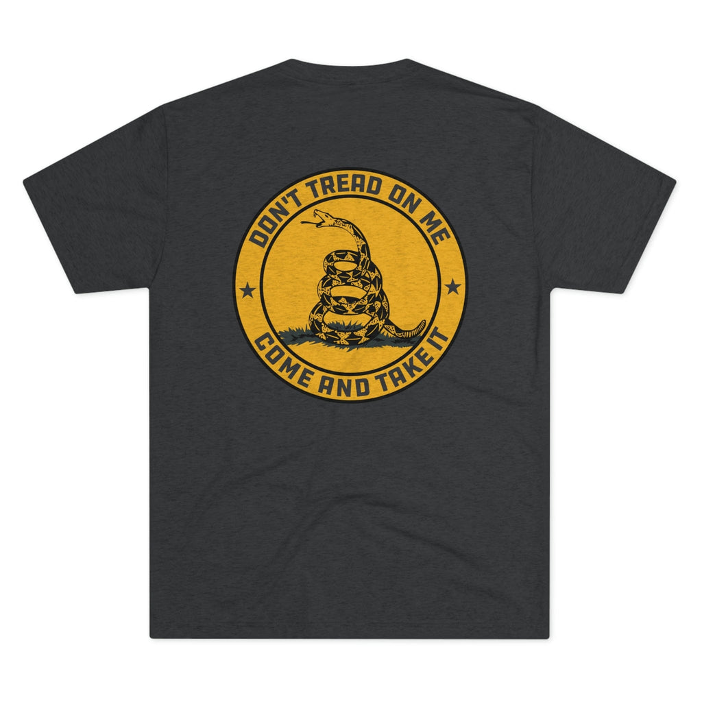 Don't Tread On Me Tri-Blend Crew Tee