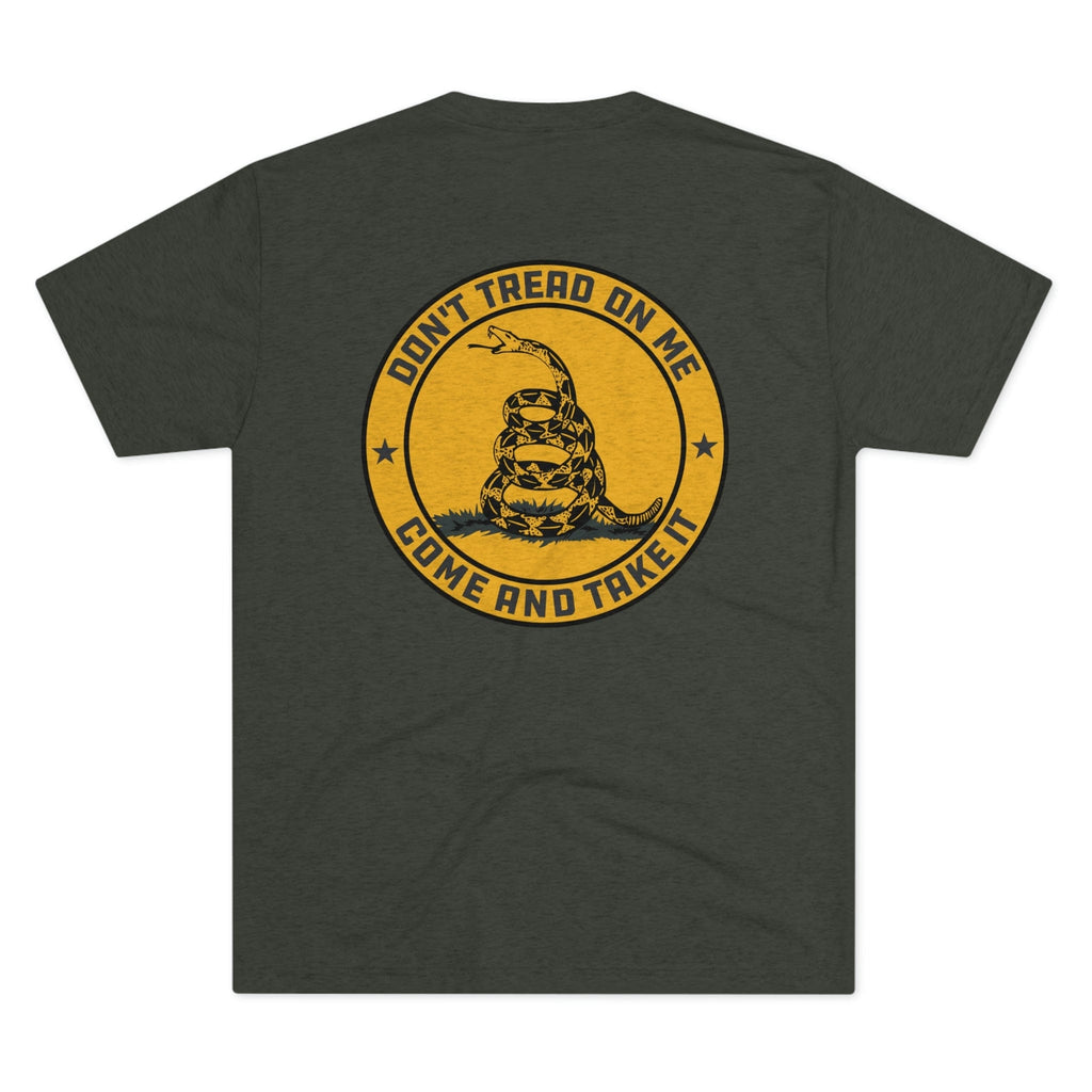 Don't Tread On Me Tri-Blend Crew Tee