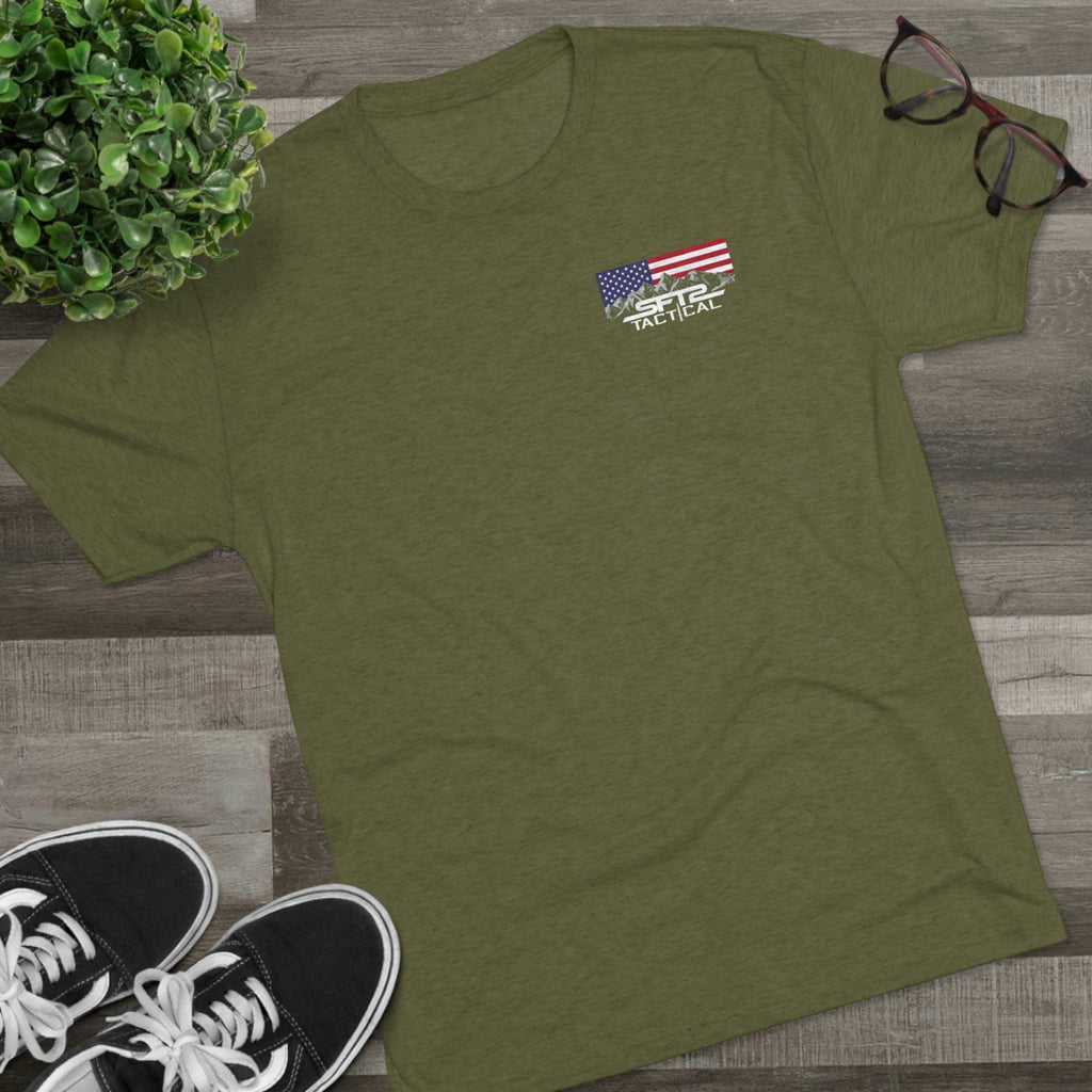 Over My Dead Body -  Tri-Blend Crew Tee