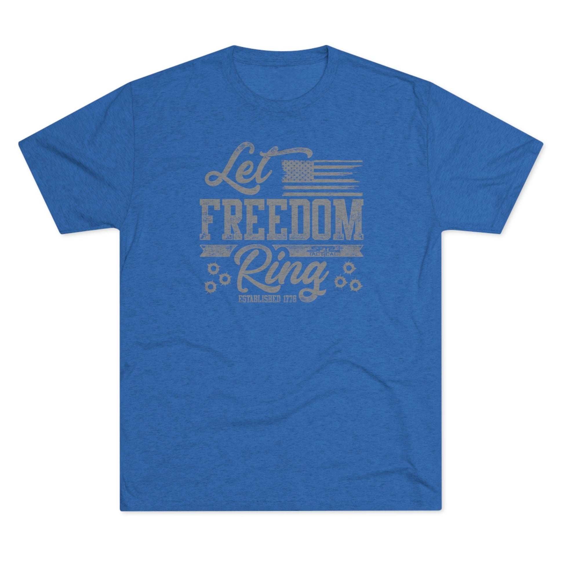 Let Freedom Ring - Tri-Blend Crew Tee