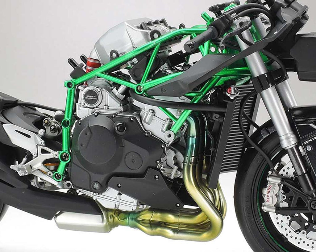 Tamiya 1/12 Kawasaki Ninja H2 Carbon Plastic Model Kit