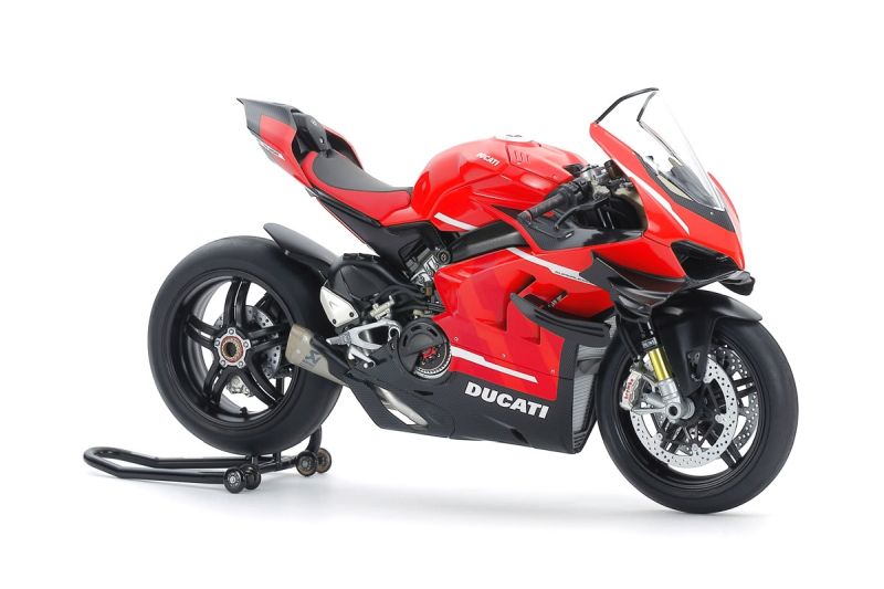 Tamiya 1/12 Ducati Superleggera V4 with Racing Kit Plastic Model 14143
