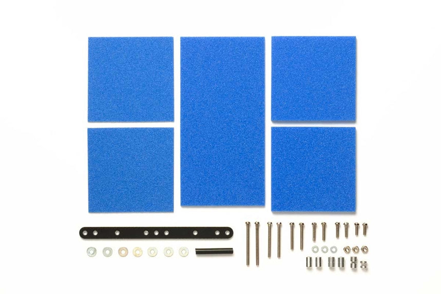 Tamiya JR Brake Sponge Set Mild 1/2/3mm Blue