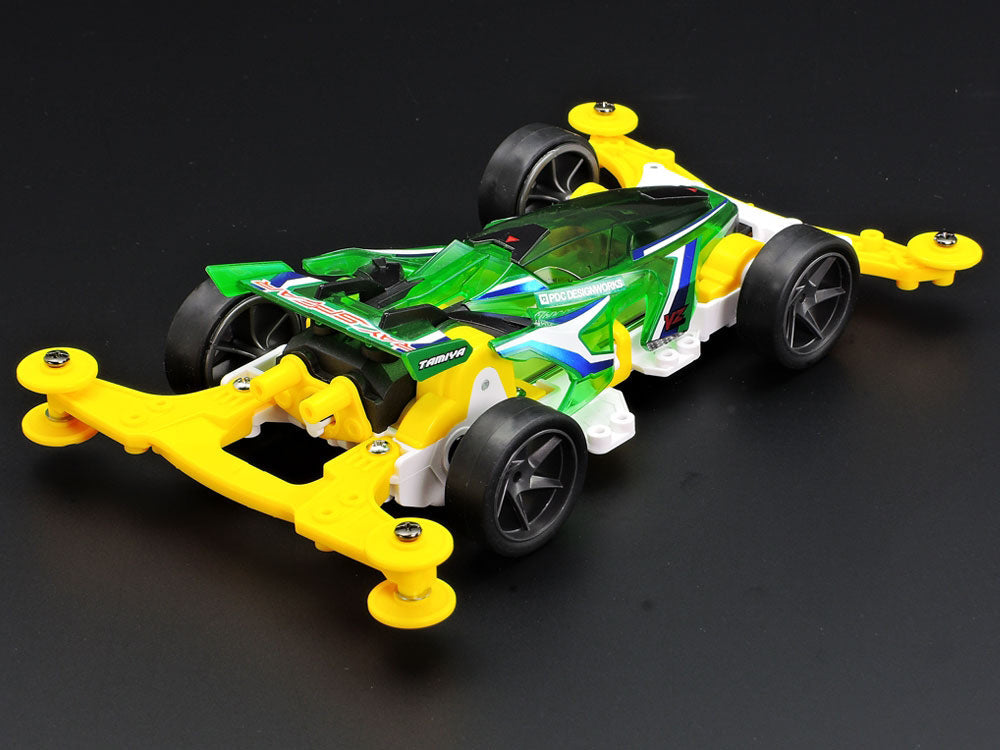 Tamiya 1/32 JR Mini 4wd Yamazaki Racer w/ VZ Chassis