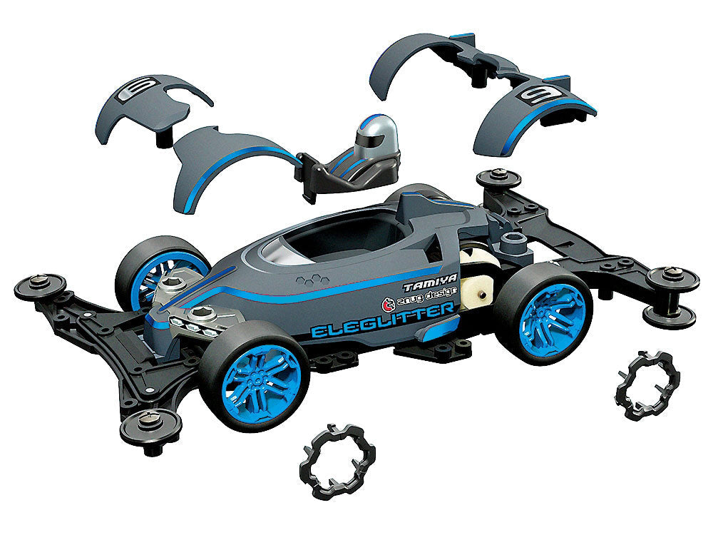 Tamiya 1/32 JR Mini 4WD Eleglitter Kit w/ VZ Chassis