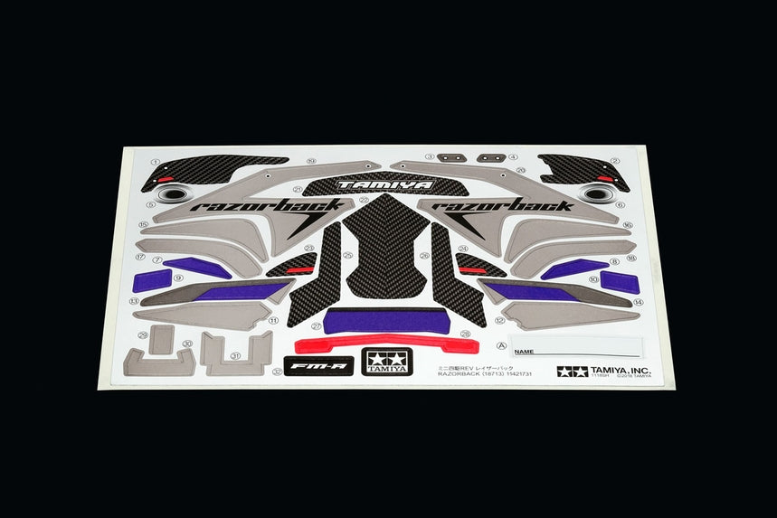 Tamiya JR Razorback, FM-A Chassis 18713