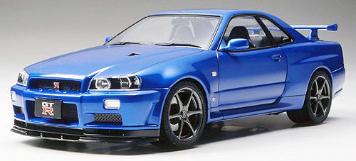 Tamiya 1/24 Nissan Skyline GT-R (R34) V.spec II Plastic Model Kit
