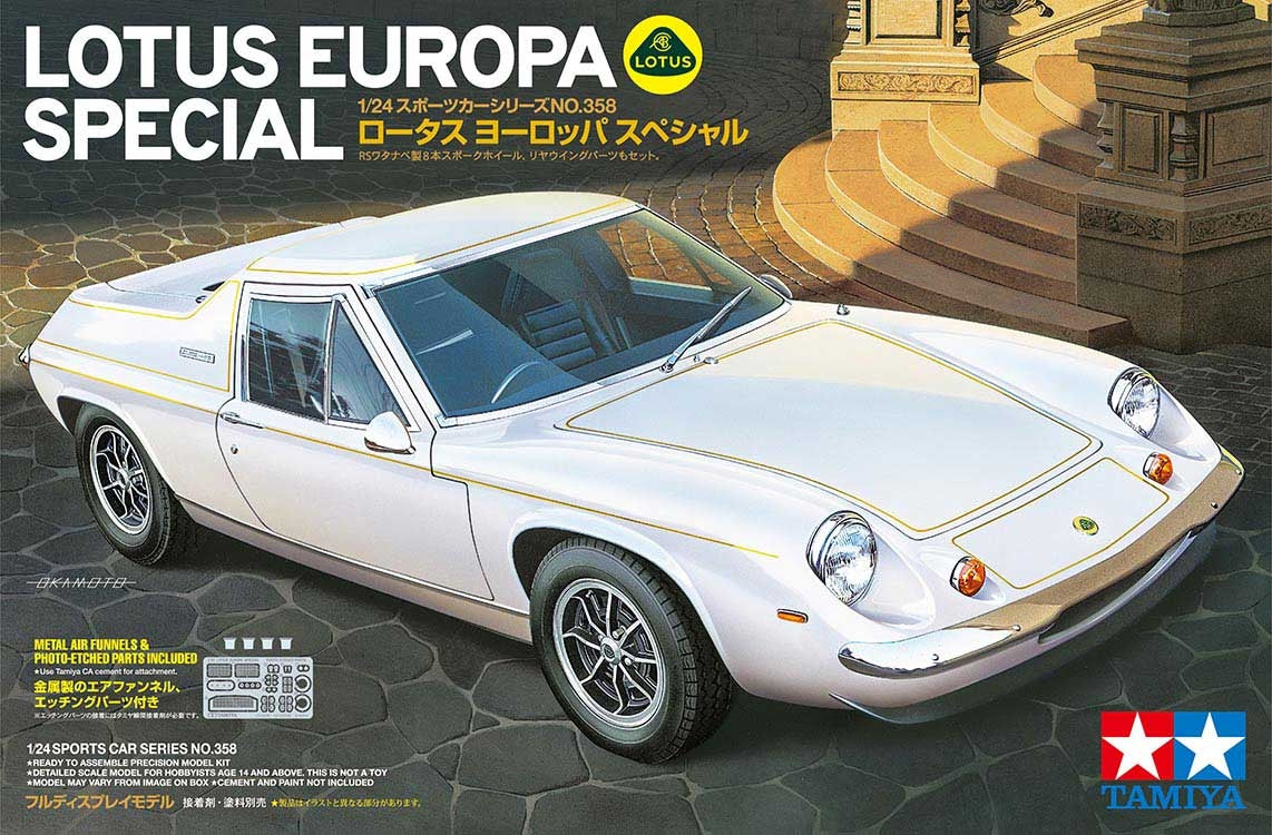 Tamiya 1/24 Lotus Europa Special Plastic Model Kit